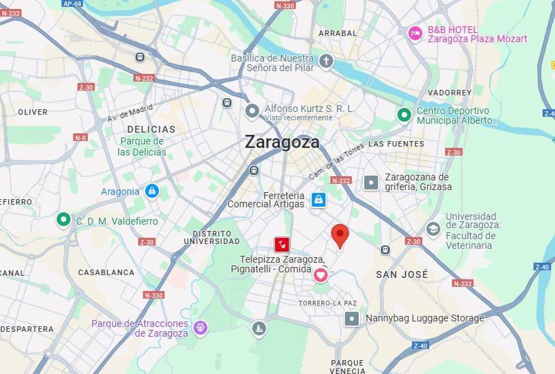Apartament Escultor Lobato Saragossa Zewnętrze zdjęcie